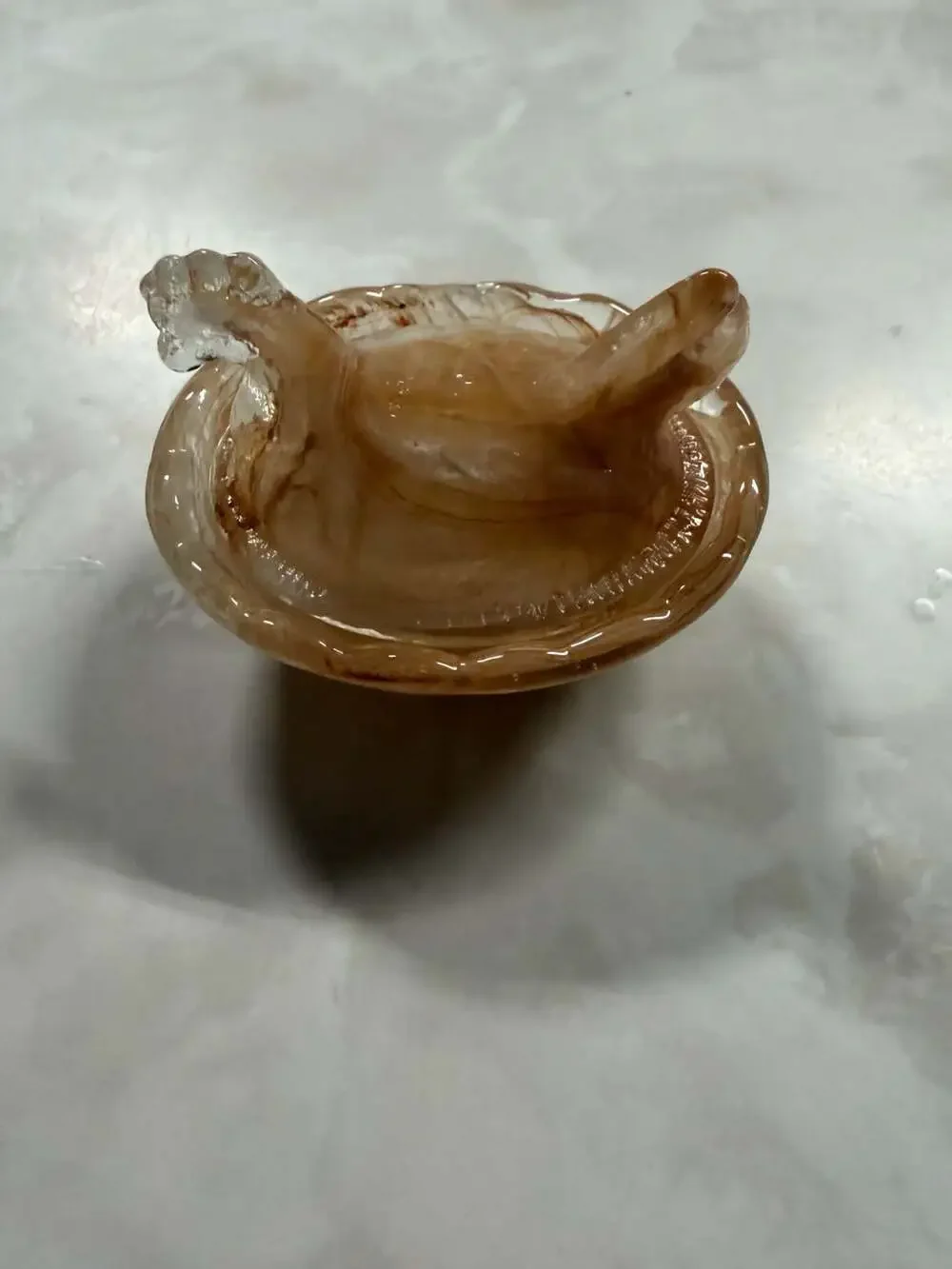 Vintage Style Hen on Nest Salt Cellar